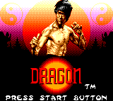 Заставка игры Dragon: The Bruce Lee Story